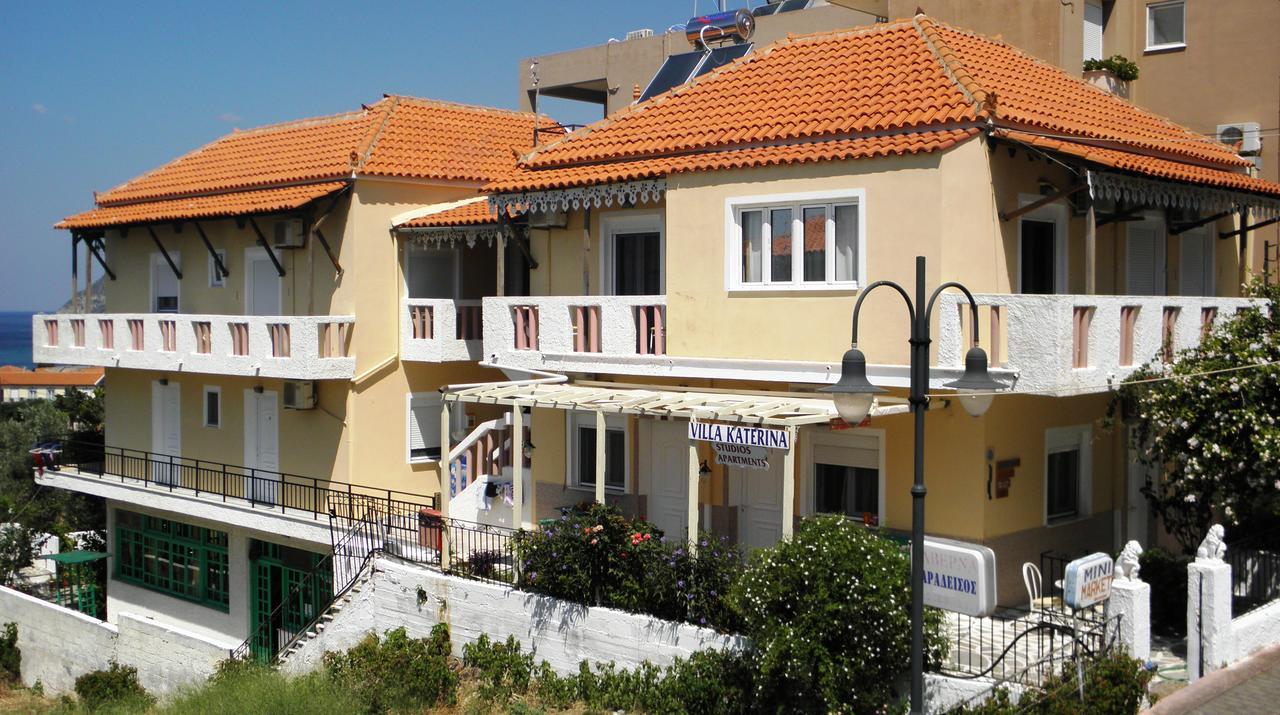 Katerina'S Apartment Plomari Dış mekan fotoğraf